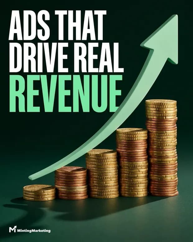 Minting Marketing ad: ads that drive real revenue